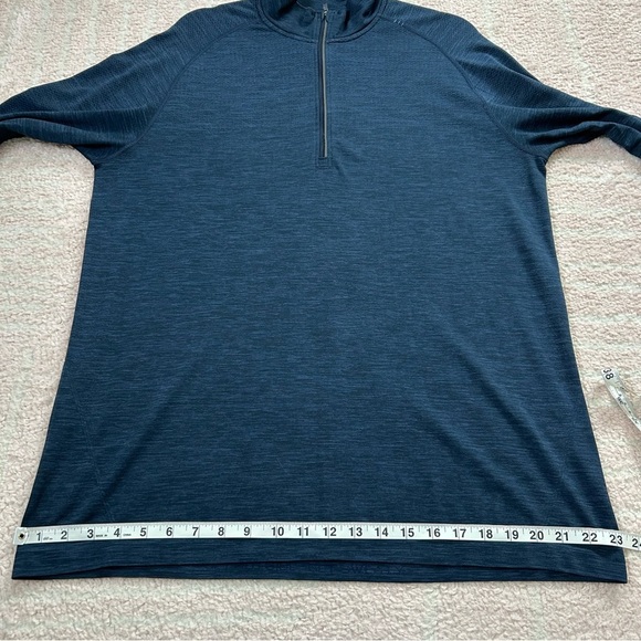 Lululemon Metal Vent Tech 1/2 Zip Men's Navy Pullover Size XL - Picture 10 of 16